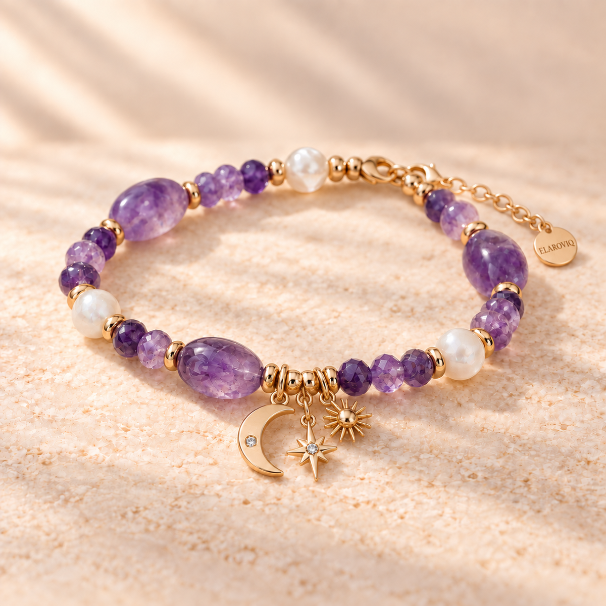 Celestial Muse — Personalized Celestial Charm Bracelet