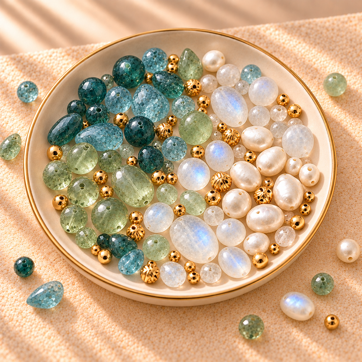 Luminous Palette — DIY Mixed Bead Pack | 120 Pieces