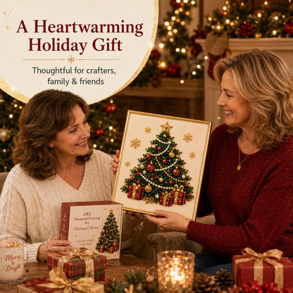 🏆100K+ Sold💥Bestselling 3D Christmas Pearl Craft Kit — Relaxing DIY Holiday Art