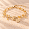 Golden Aura — Personalized Citrine Sun Bracelet