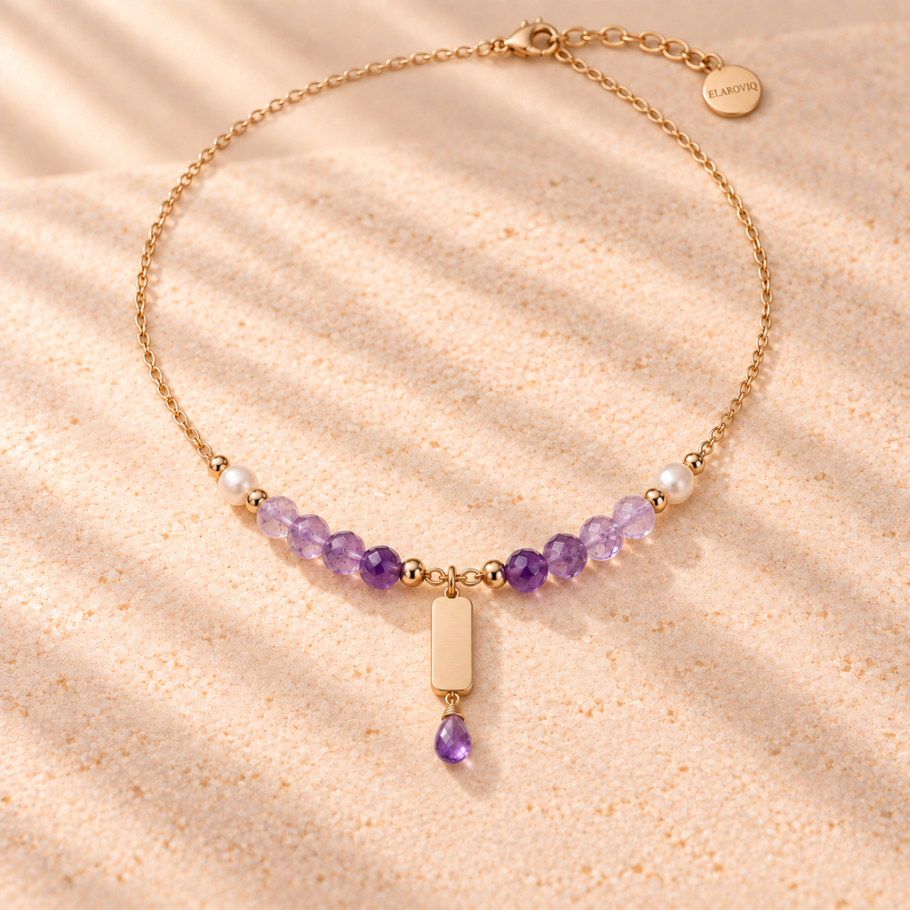 Violet Reverie — Personalized Amethyst Necklace