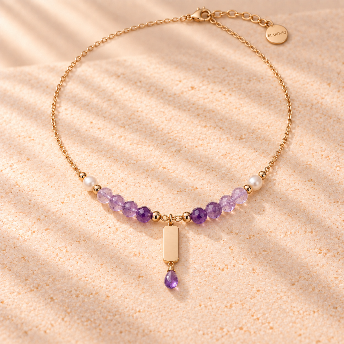 Violet Reverie — Personalized Amethyst Necklace