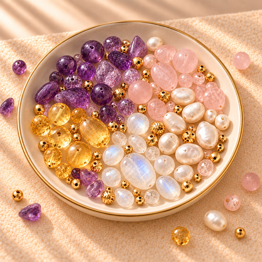 Luminous Palette — DIY Mixed Bead Pack | 120 Pieces