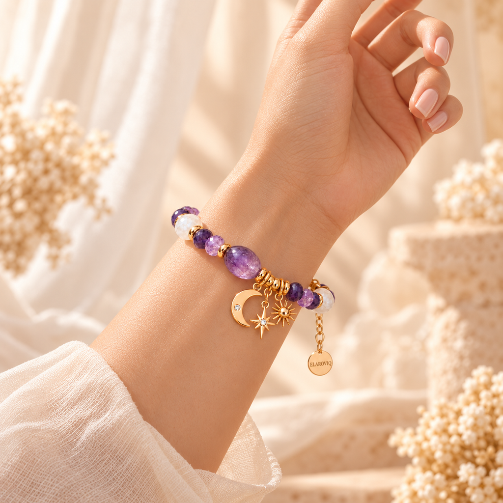 Celestial Muse — Personalized Celestial Charm Bracelet