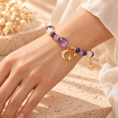 Celestial Muse — Personalized Celestial Charm Bracelet