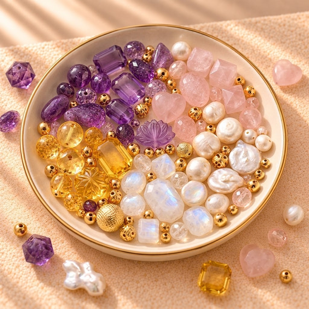 Luminous Palette — DIY Mixed Bead Pack | 120 Pieces